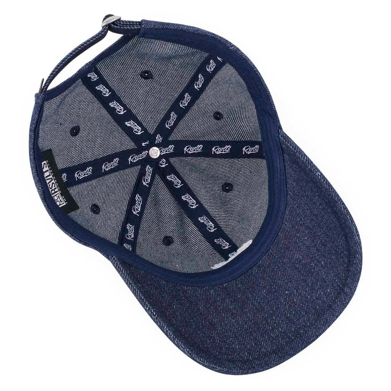 RSVLTS RSVLTS Bolt (Dark Denim) Dad Hat — detail 2