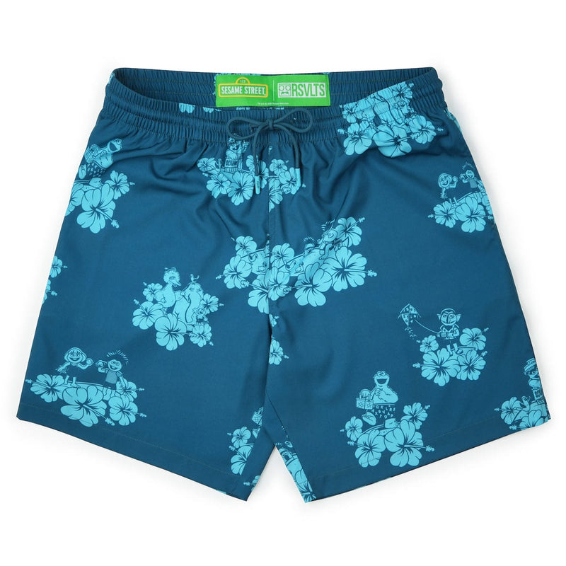 RSVLTS Petal Party Hybrid Shorts — front view