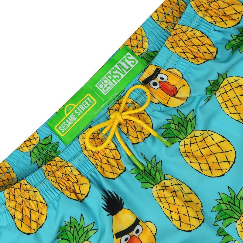 RSVLTS Bert-apple Hybrid Shorts in Green — detail 3