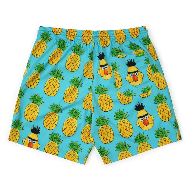 RSVLTS Bert-apple Hybrid Shorts in Green — detail 5