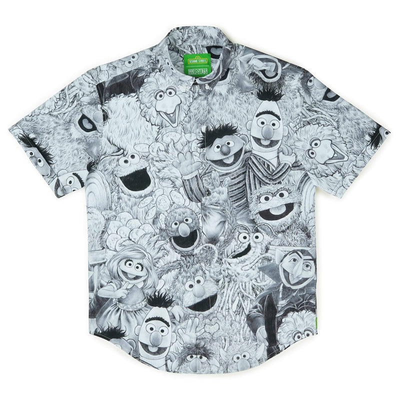 RSVLTS Hyperreal Hijinks KUNUFLEX Short Sleeve Shirt — front view