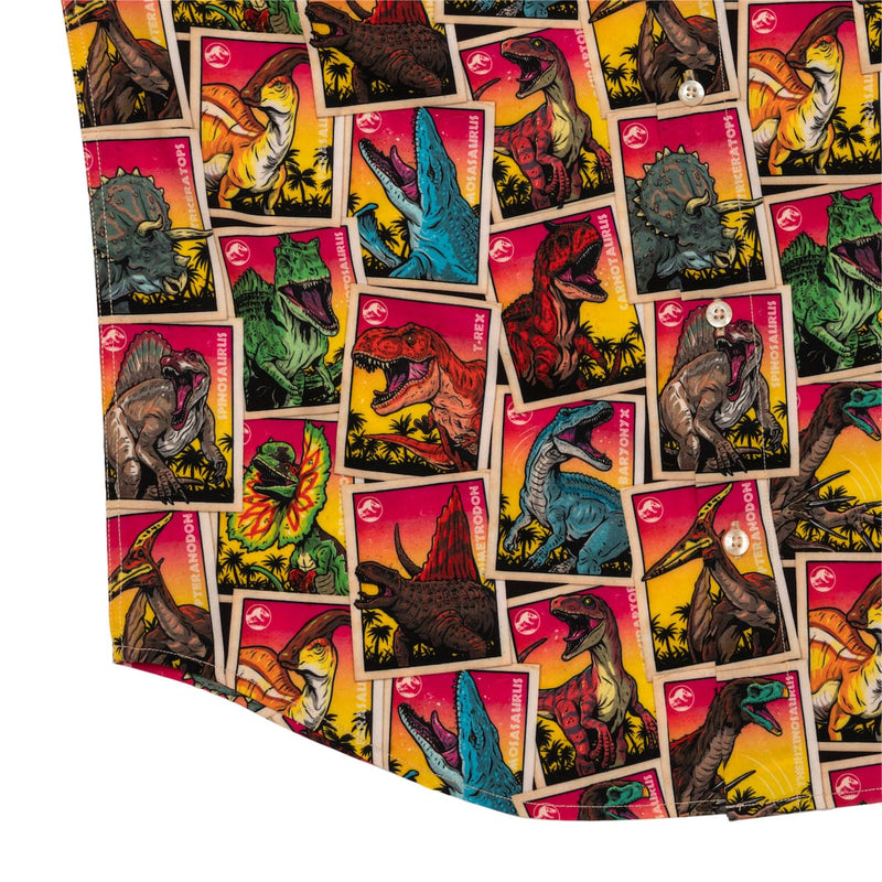 RSVLTS That Is One Big Pile of Cards KUNUFLEX Short Sleeve Shirt in Multicolor — detail 7