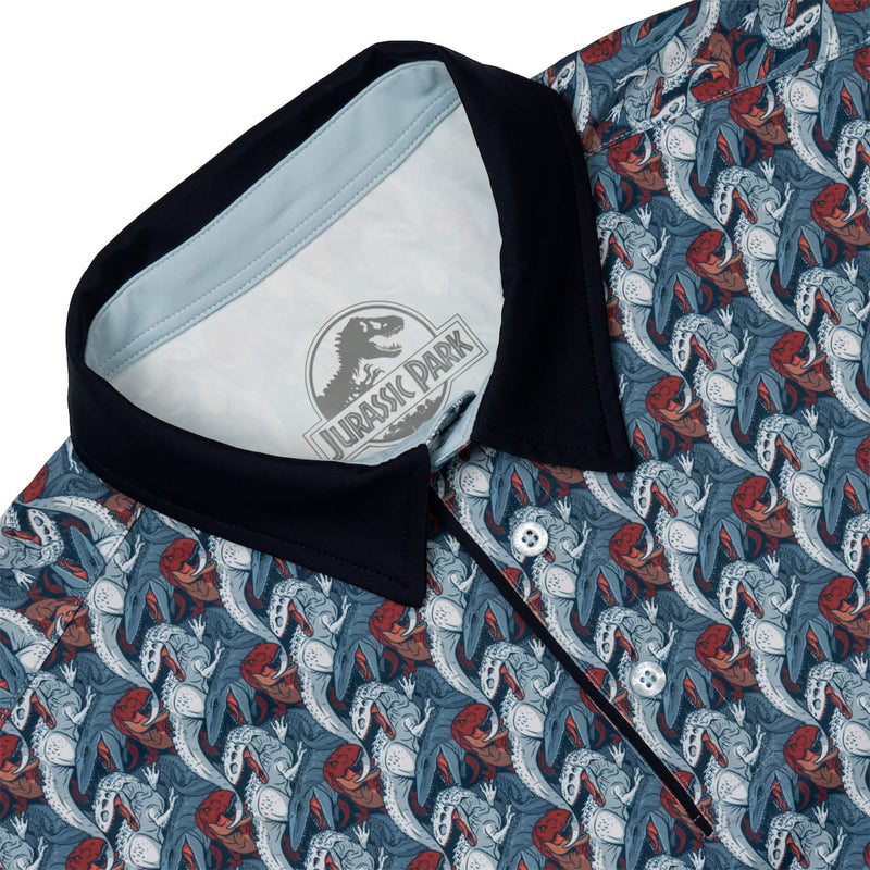 RSVLTS More Teeth All-Day Polo in Gray — detail 5