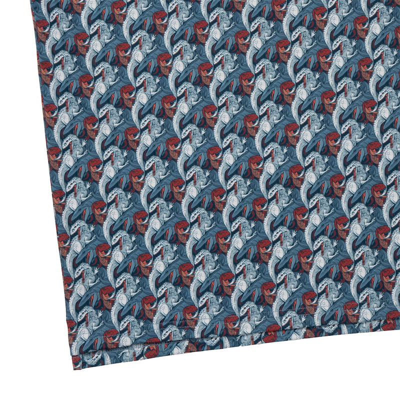 RSVLTS More Teeth All-Day Polo in Gray — detail 7