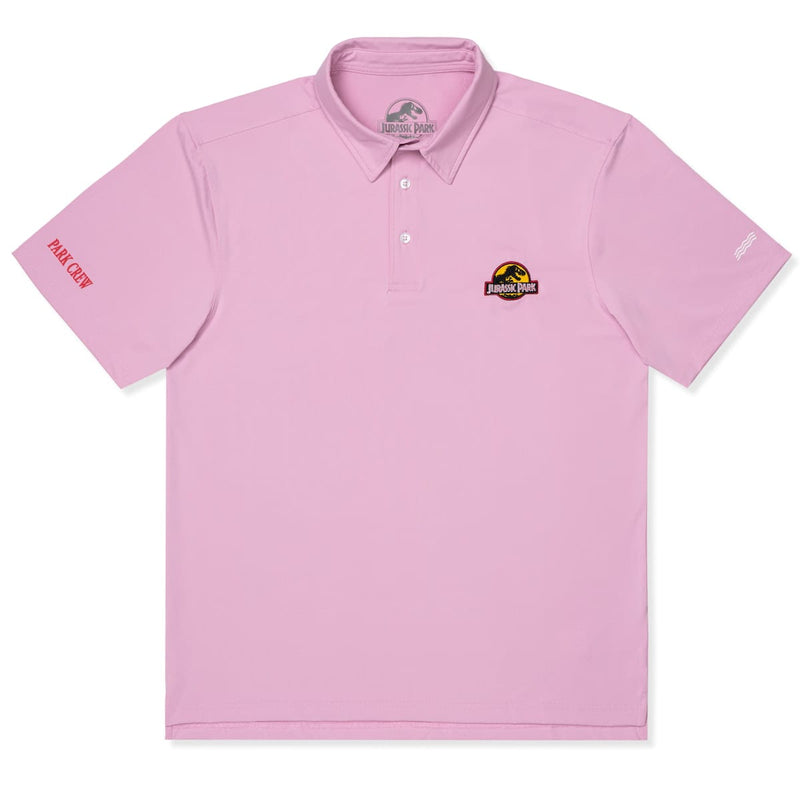 RSVLTS Park Crew All-Day Polo in Pink — front view