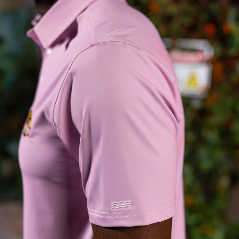 RSVLTS Park Crew All-Day Polo in Pink — detail 7