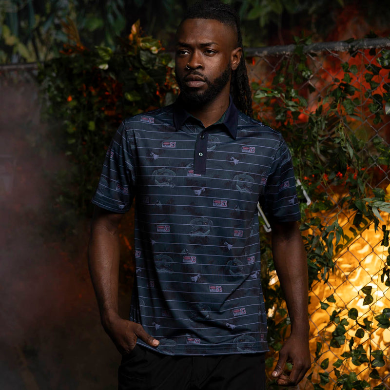 RSVLTS Power's Out All-Day Polo in Black — detail 2