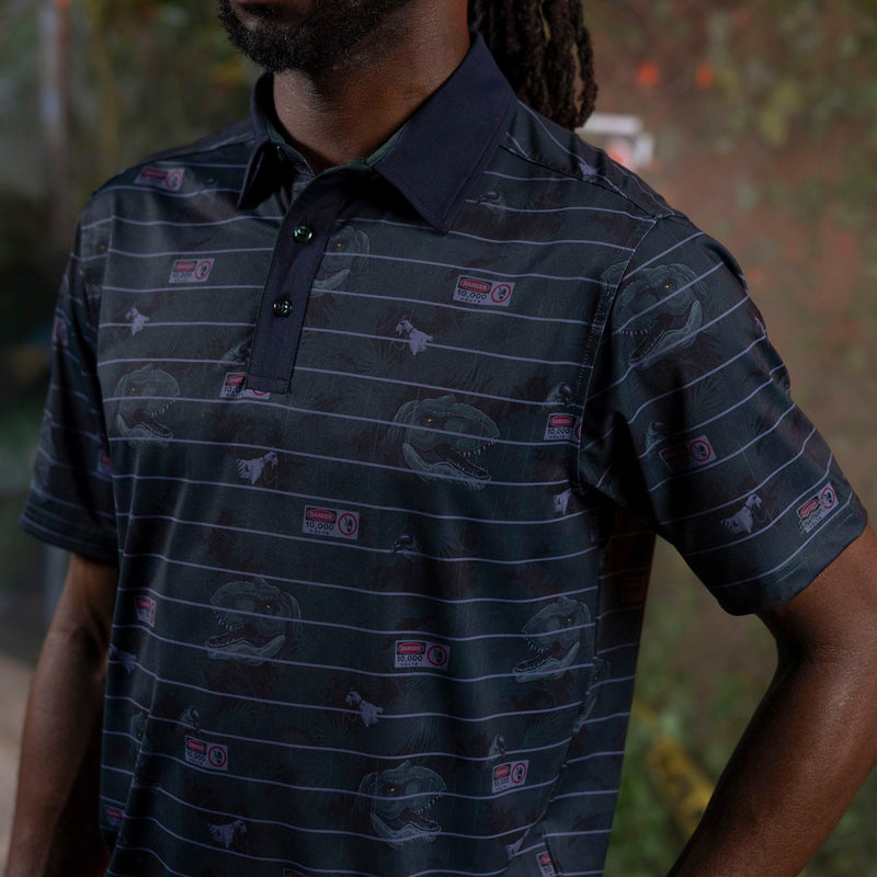 RSVLTS Power's Out All-Day Polo in Black — detail 4