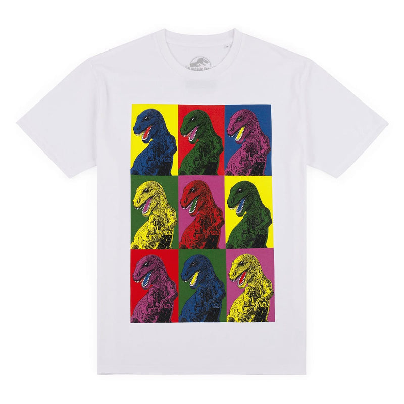 RSVLTS Jurassic Pop Crewneck Tee in Multicolor — front view