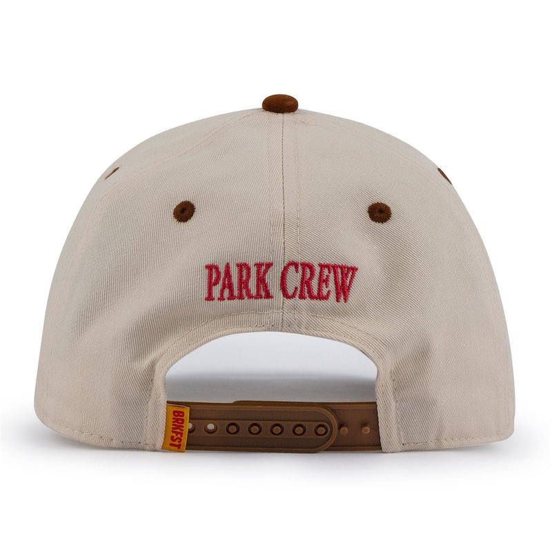 RSVLTS Park Crew 5-Panel Hat in Brown — detail 3