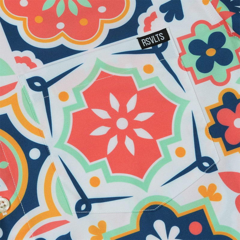 RSVLTS BIG Talavera KUNUFLEX Short Sleeve Shirt in Multicolor — detail 2