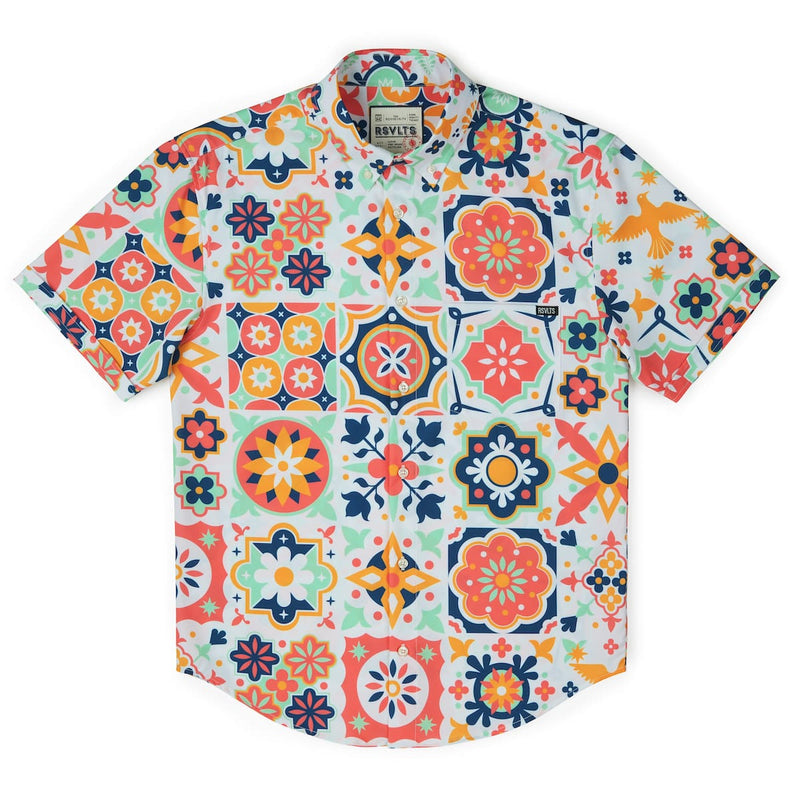 RSVLTS BIG Talavera KUNUFLEX Short Sleeve Shirt in Multicolor — detail 3
