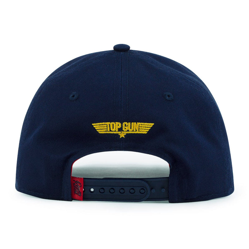 RSVLTS RSVLTS Academy 5-Panel Snapback Hat in Blue — detail 3