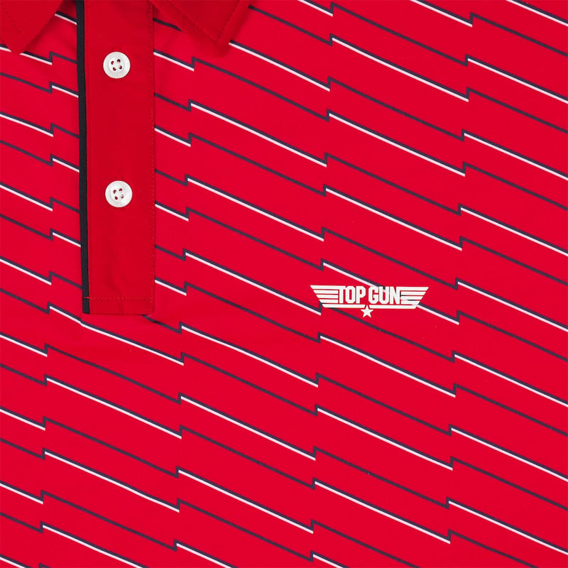 RSVLTS The Goose All-Day Polo in Red — detail 3