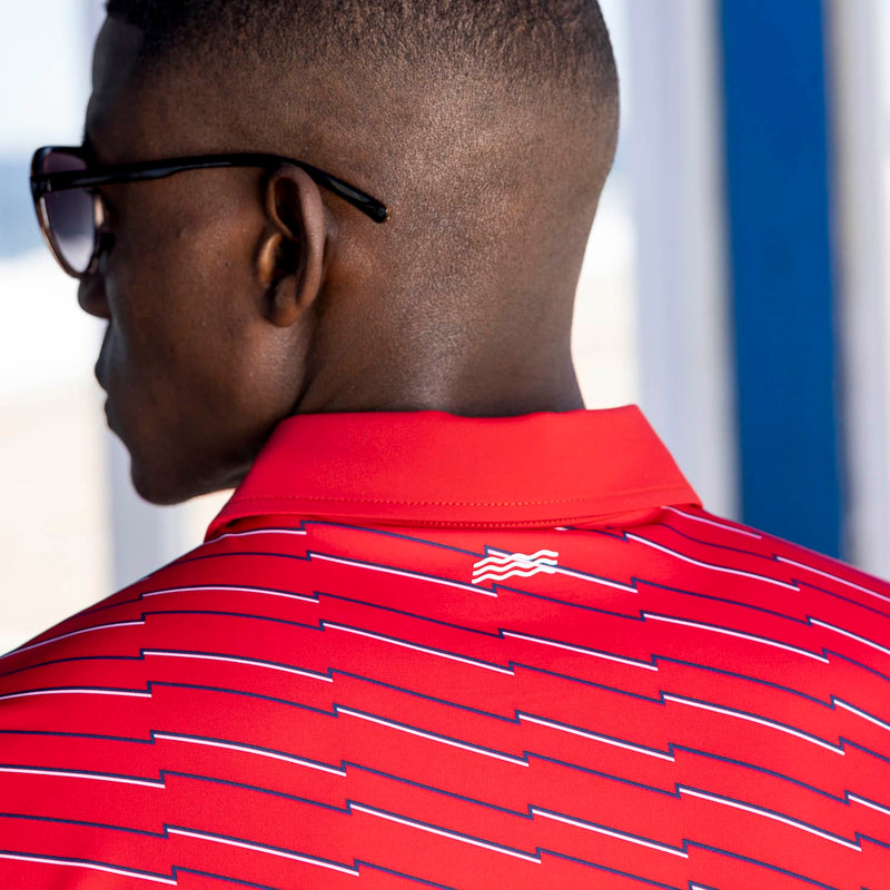 RSVLTS The Goose All-Day Polo in Red — detail 8