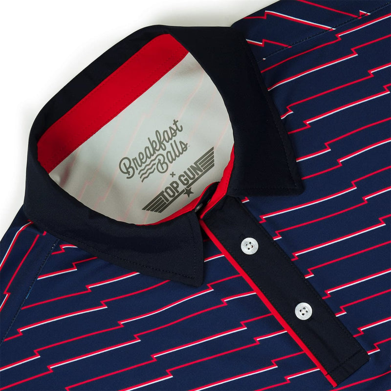 RSVLTS The Maverick All-Day Polo in Blue — detail 5