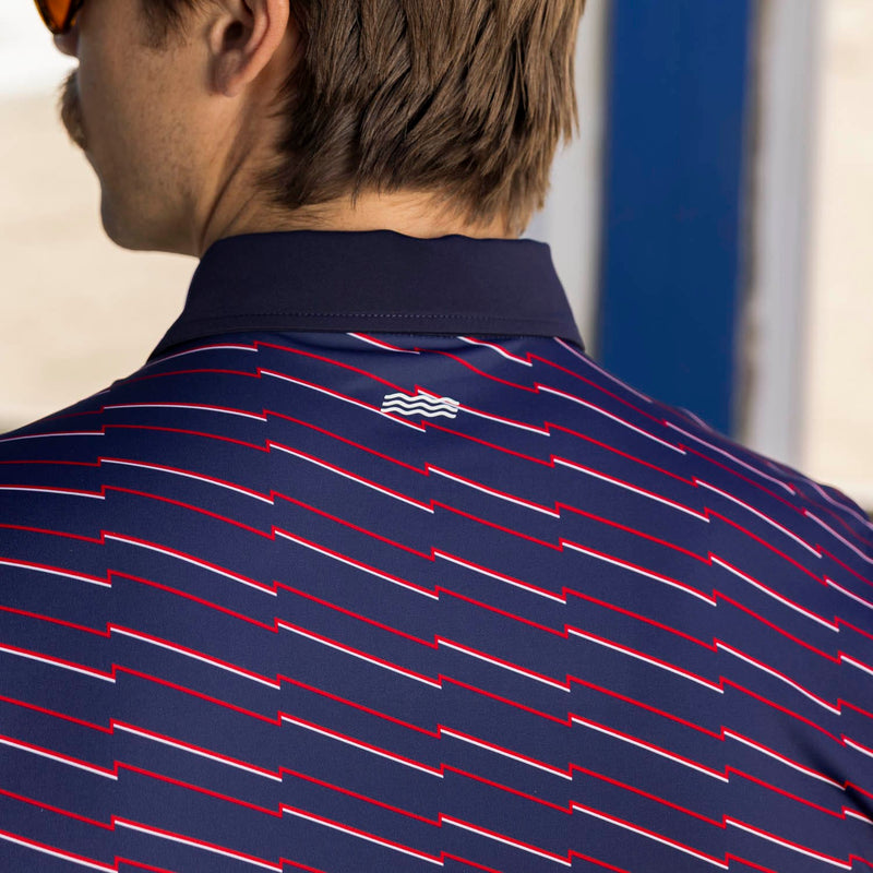 RSVLTS The Maverick All-Day Polo in Blue — detail 8
