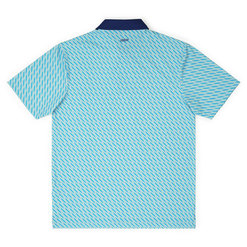 RSVLTS The Iceman All-Day Polo in Blue — detail 7