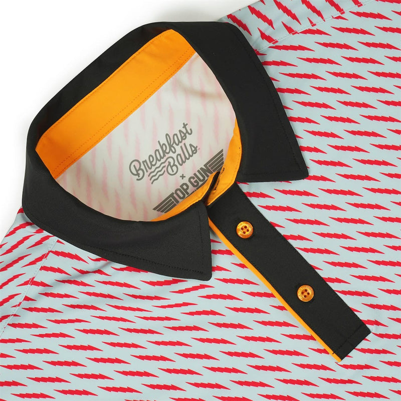 RSVLTS The Slider All-Day Polo in Red — detail 5