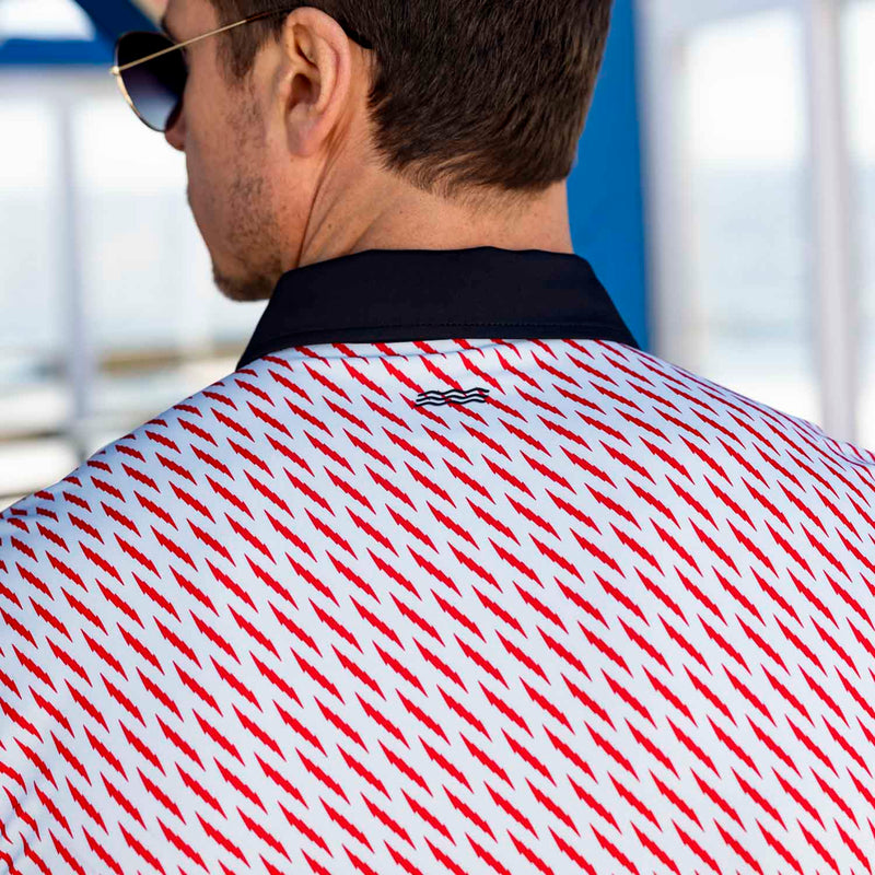 RSVLTS The Slider All-Day Polo in Red — detail 8