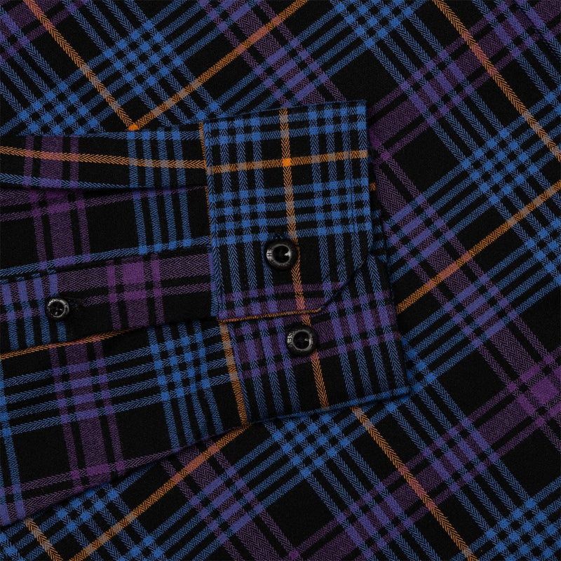RSVLTS Ernesto’s Sunrise Spectacular BorlandFlex Long Sleeve Flannel — detail 10