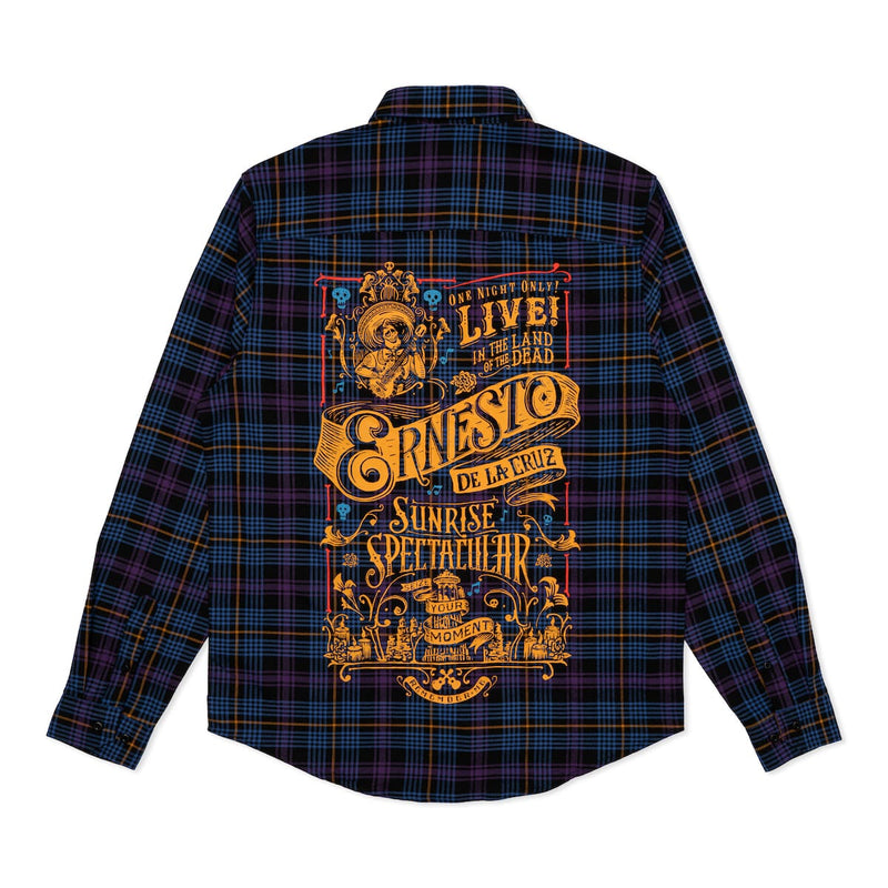 RSVLTS Ernesto’s Sunrise Spectacular BorlandFlex Long Sleeve Flannel — detail 6