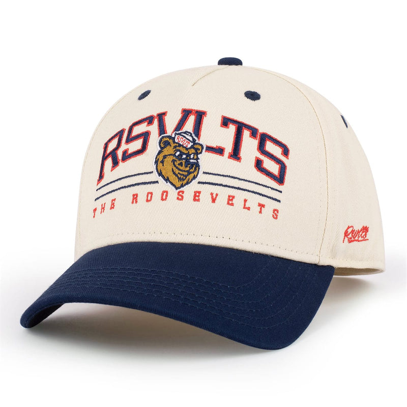 RSVLTS The Roosevelts Bears 5-Panel Curved Brim Hat — front view