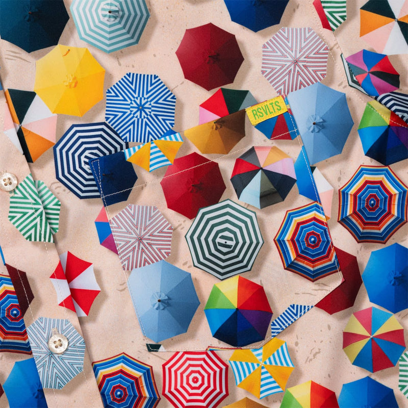 RSVLTS Oh, There’s a Spot! KUNUFLEX Short Sleeve Shirt in Multicolor — detail 4