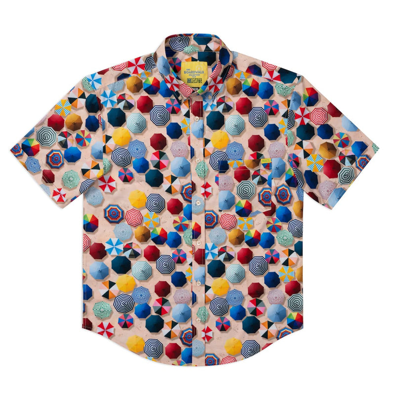RSVLTS Oh, There’s a Spot! KUNUFLEX Short Sleeve Shirt in Multicolor — detail 5
