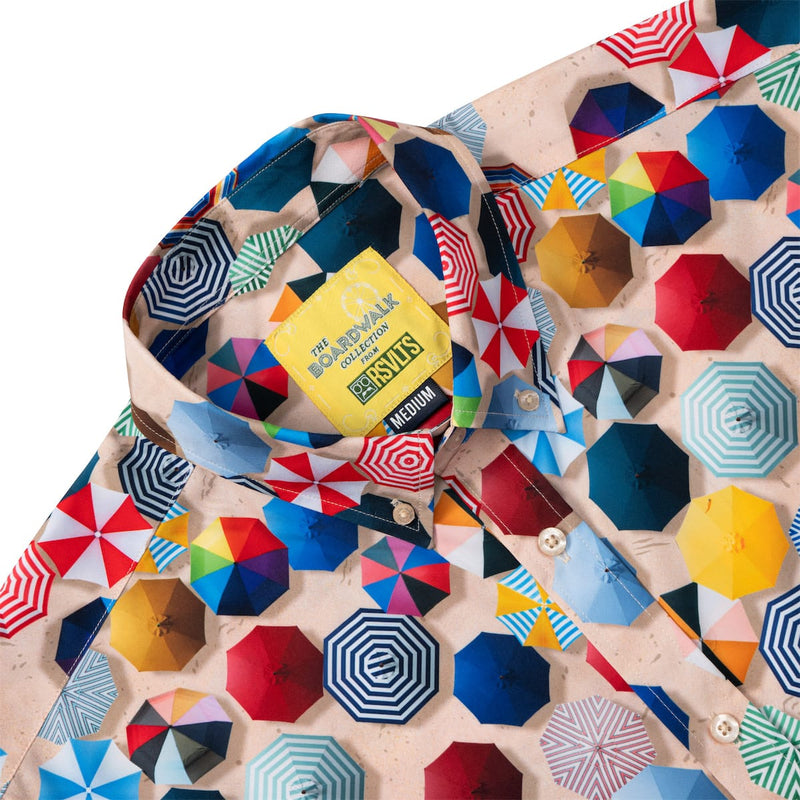 RSVLTS Oh, There’s a Spot! KUNUFLEX Short Sleeve Shirt in Multicolor — detail 6