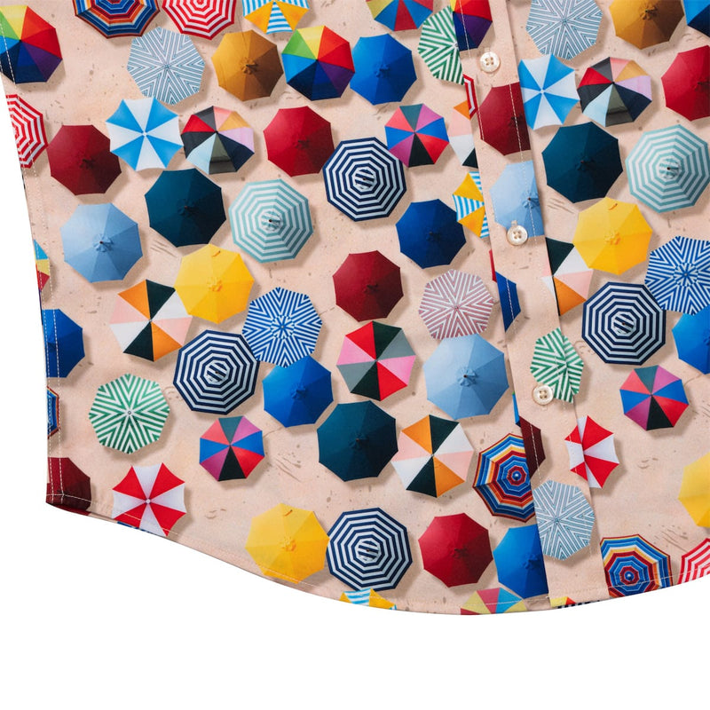 RSVLTS Oh, There’s a Spot! KUNUFLEX Short Sleeve Shirt in Multicolor — detail 7