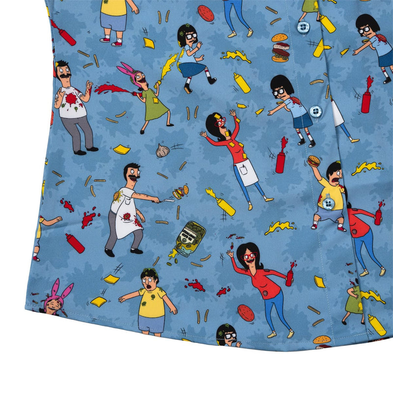 RSVLTS Belcher Brawl Women's KUNUFLEX Short Sleeve Shirt — detail 8