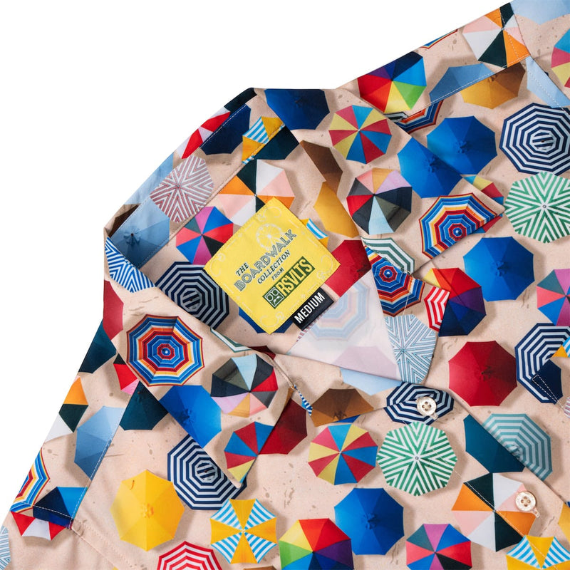 RSVLTS Oh, There’s a Spot! Women's KUNUFLEX Short Sleeve Shirt in Multicolor — detail 6