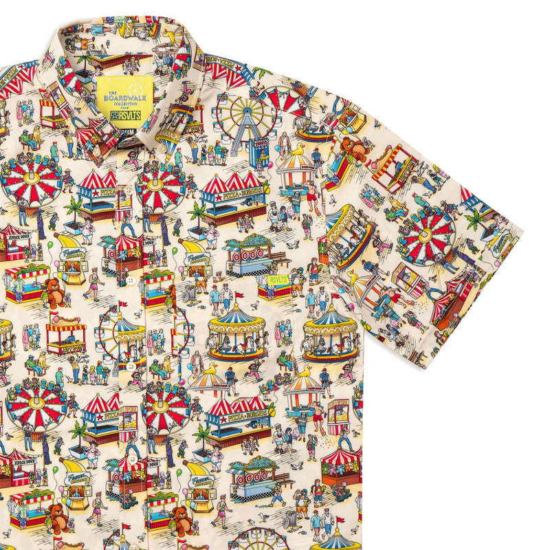 RSVLTS Party Pier KUNUFLEX Short Sleeve Shirt in Multicolor — detail 2