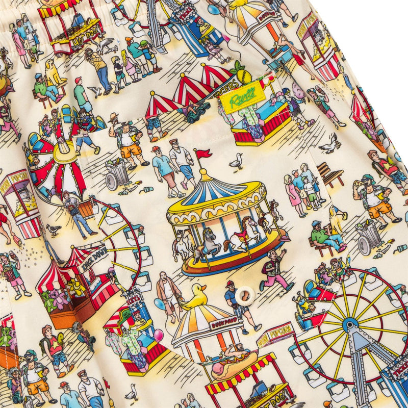 RSVLTS Party Pier Hybrid Shorts in Multicolor — detail 3