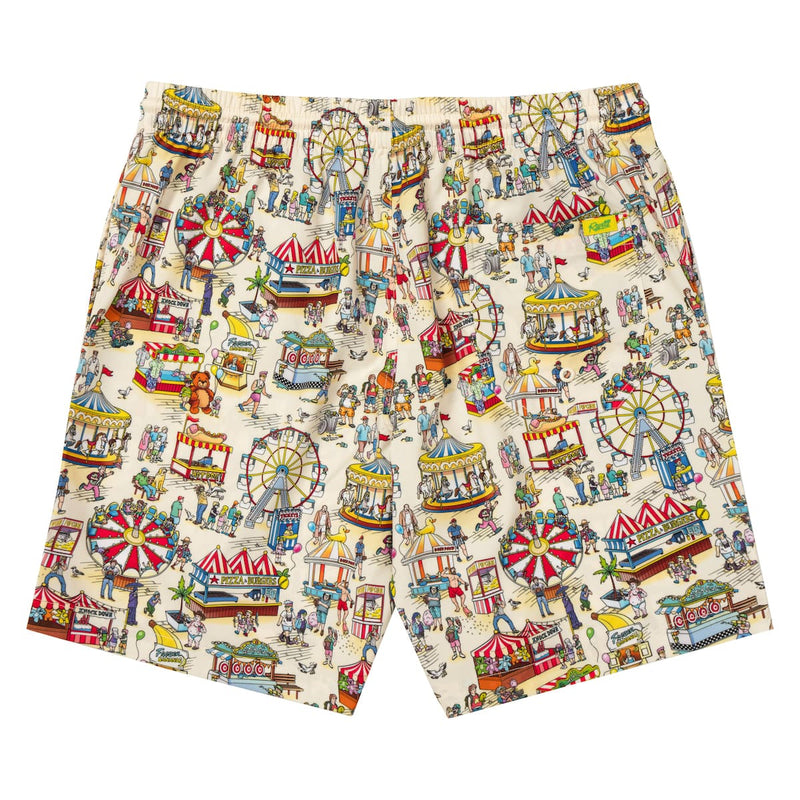 RSVLTS Party Pier Hybrid Shorts in Multicolor — detail 5