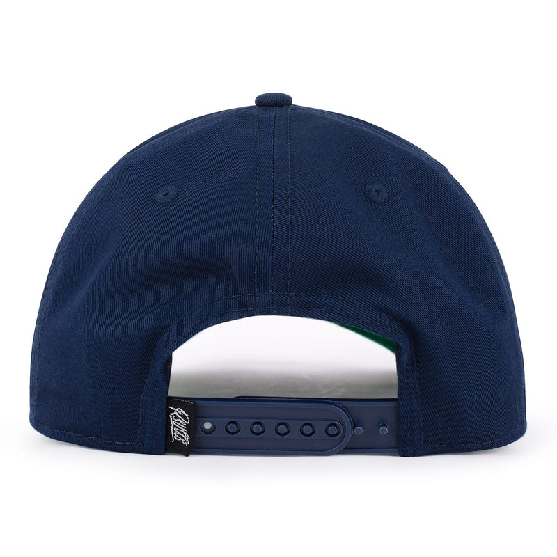 RSVLTS Roosevelt Rough Riders (Navy) 5-Panel Curved Brim Hat in Blue — detail 4