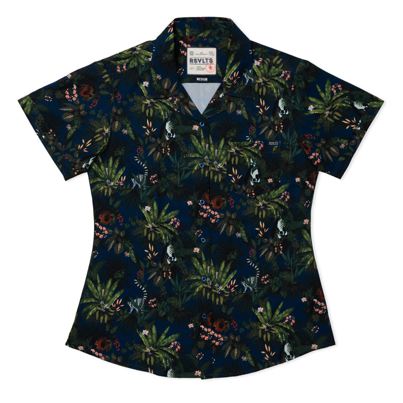 RSVLTS Move It Move It Women's KUNUFLEX Short Sleeve Shirt — front view