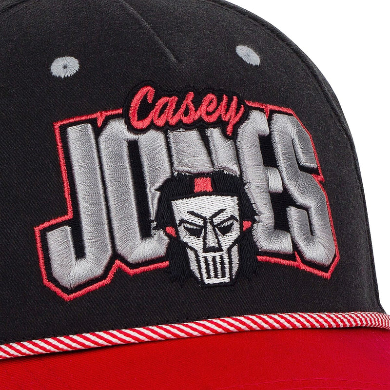 RSVLTS Casey Jones 5-Panel Snapback Hat in Black — detail 6