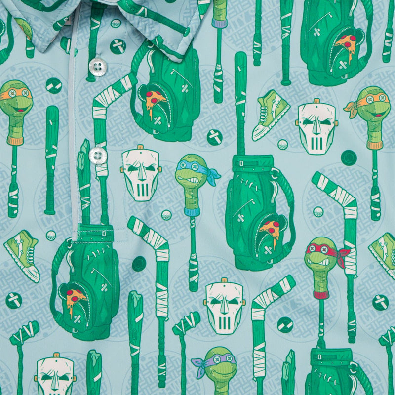 RSVLTS Jones Sporting Goods All-Day Polo in Green — detail 3