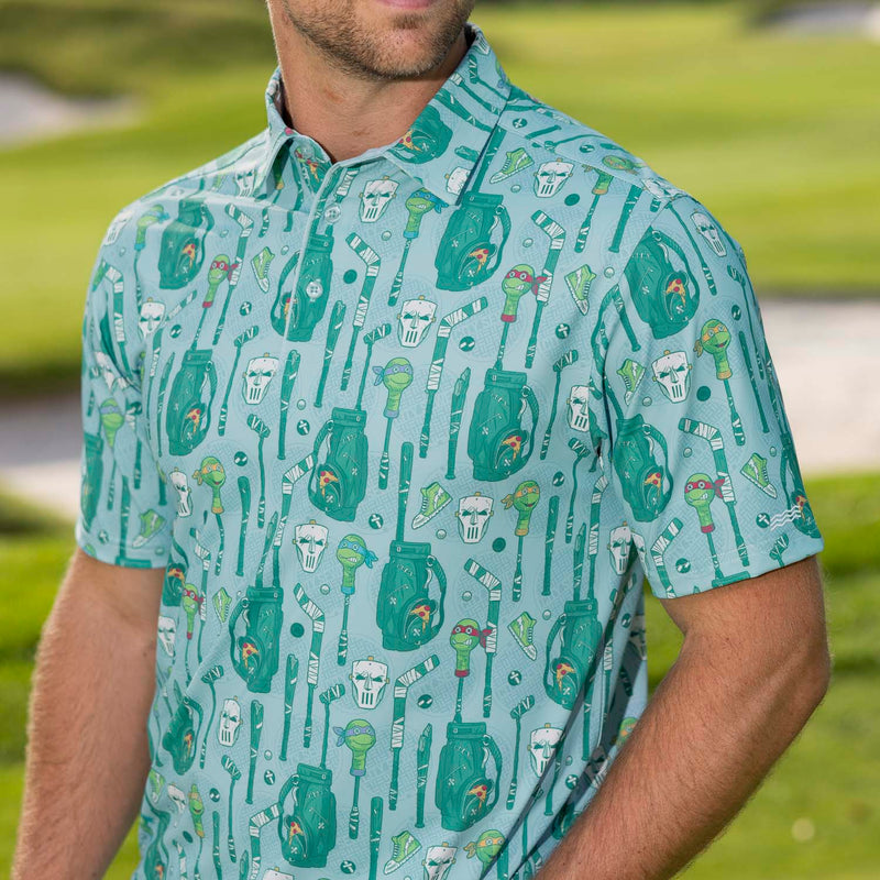 RSVLTS Jones Sporting Goods All-Day Polo in Green — detail 4