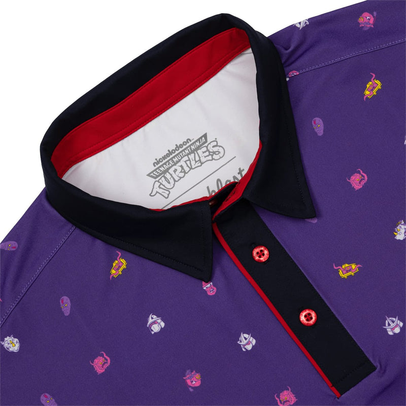 RSVLTS Lil Foot Clan All-Day Polo in Purple — detail 5