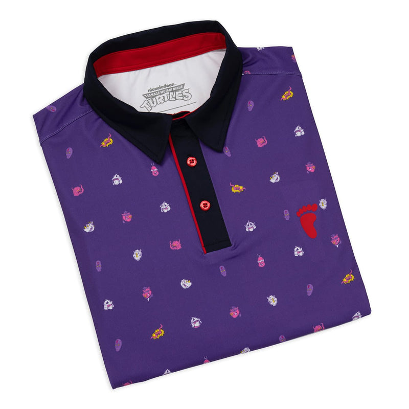 RSVLTS Lil Foot Clan All-Day Polo in Purple — detail 7