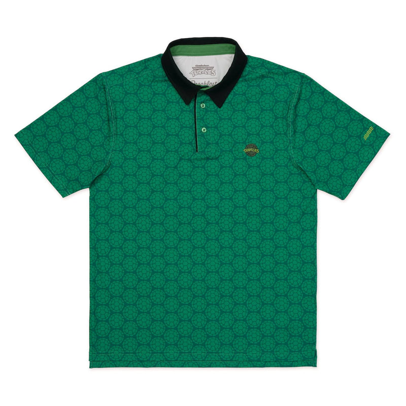 RSVLTS Half-Shell Hero All-Day Polo in Green — front view