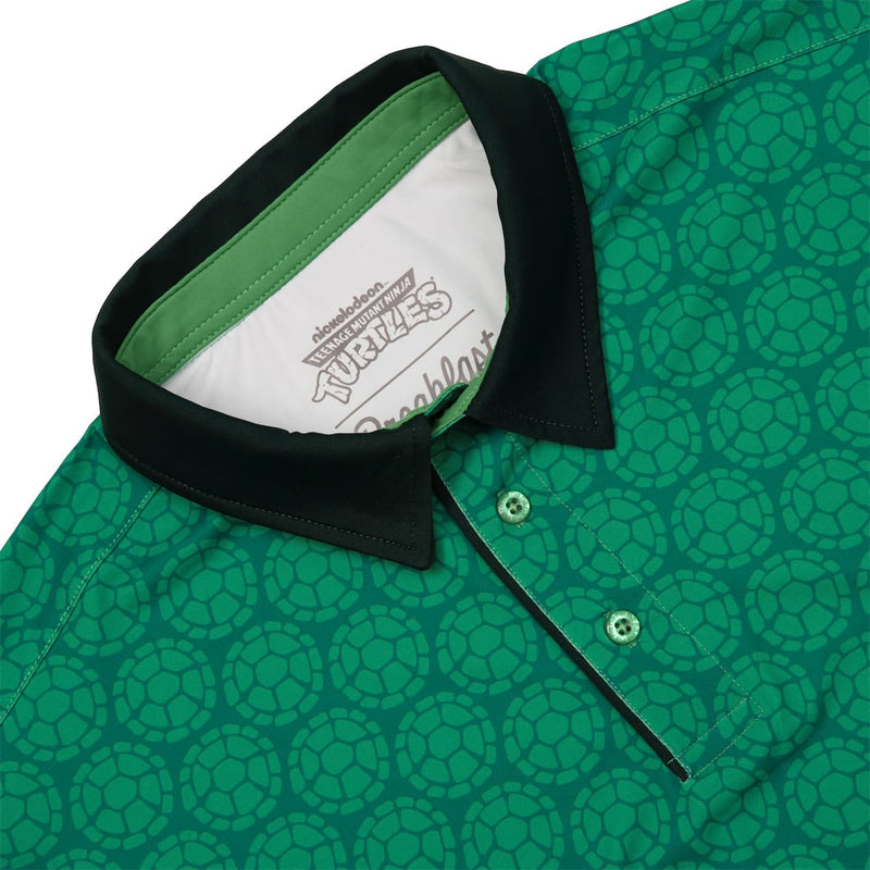 RSVLTS Half-Shell Hero All-Day Polo in Green — detail 5