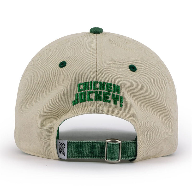 RSVLTS Chicken Jockey Dad Hat in Green — detail 3