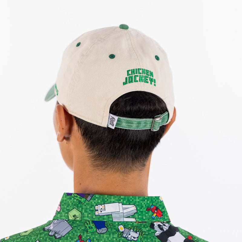 RSVLTS Chicken Jockey Dad Hat in Green — detail 4