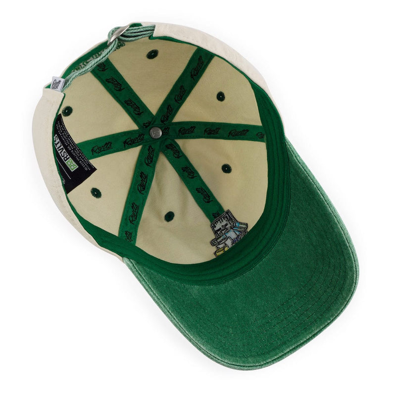 RSVLTS Chicken Jockey Dad Hat in Green — detail 5