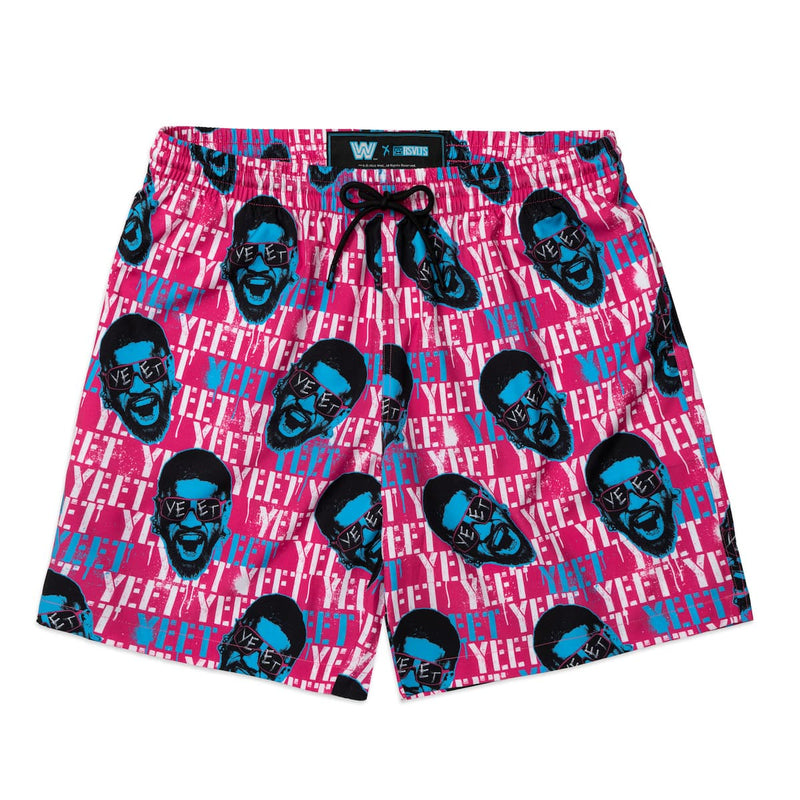 RSVLTS Jey Pop Hybrid Shorts in Pink — front view