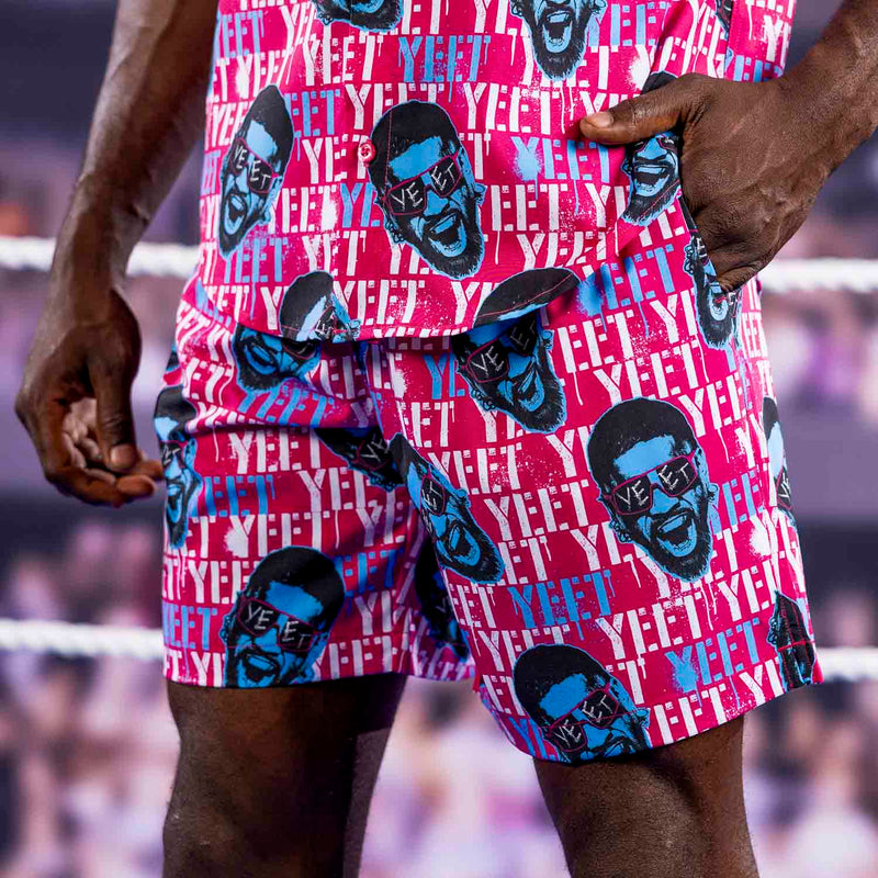 RSVLTS Jey Pop Hybrid Shorts in Pink — detail 2